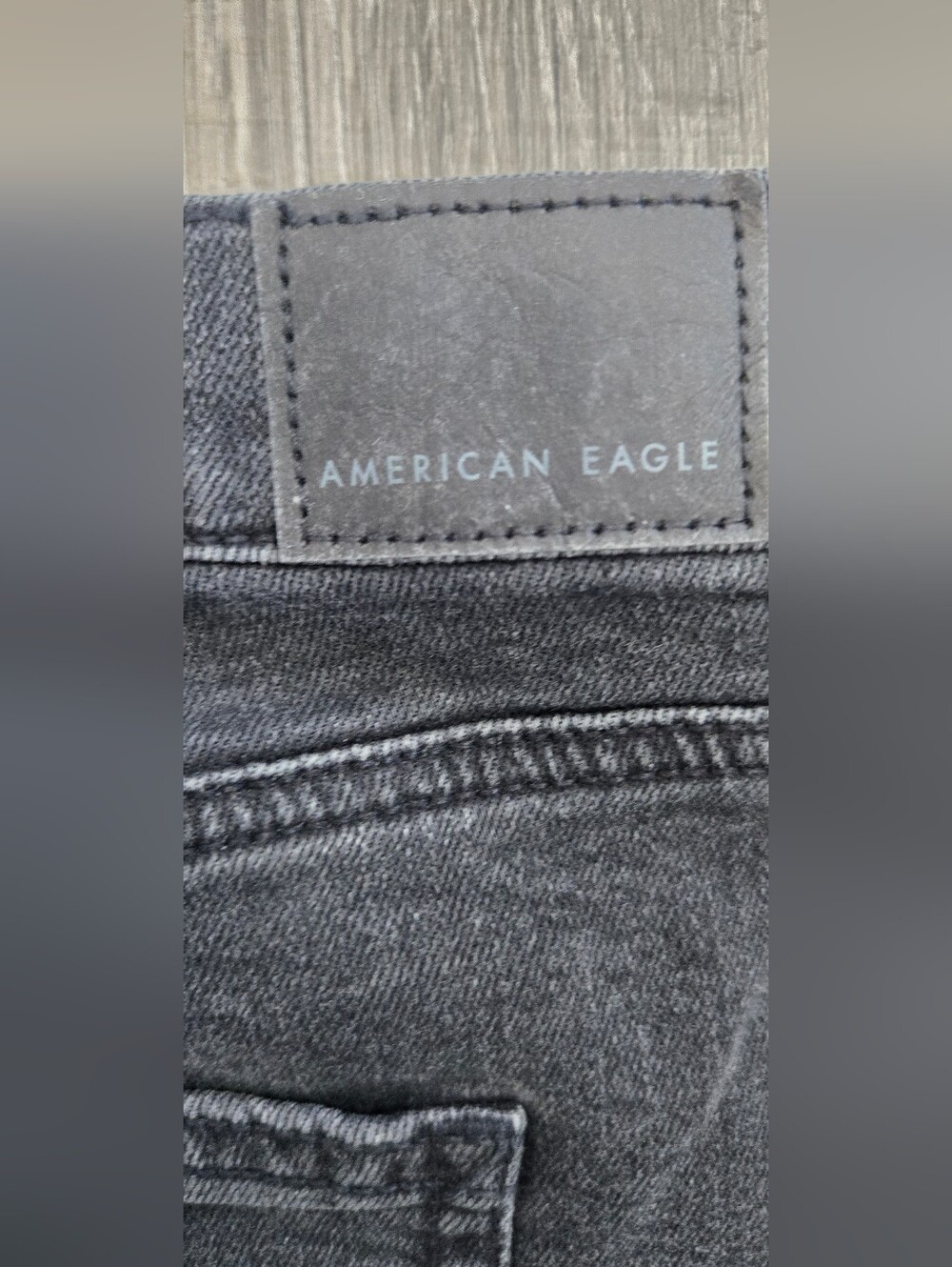 American Eagle Women’s Size 20 Regular Black Wash Stretch Jeans NWT #574 - Picture 6 of 13